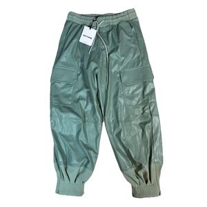 Nocturne Joggers Green Women's Size ‎ Large NWT